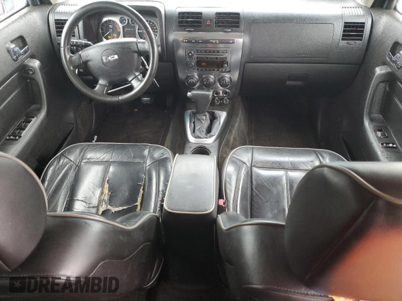 2006 Hummer H3 with VIN 5GTDN136168175028, listed as a Copart auction lot 86621534 with 201,128 mi miles and Salvage Title. Bid and sale history available at DreamBid. Image 8.