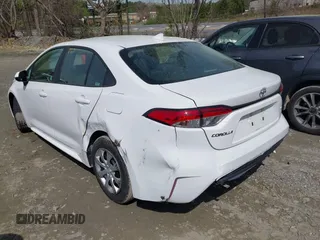 2024 Toyota Corolla LE with VIN 5YFB4MDEXRP092750, listed as a IAAI auction lot 41931699 with 20,816 mi miles. Bid and sale history available at carsss.com. Image 3.