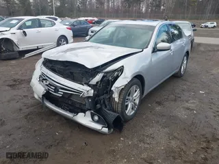 2013 Infiniti G37 Sedan x with VIN JN1CV6AR3DM757734, listed as a IAAI auction lot 41752090 with 113,585 mi miles. Bid and sale history available at carsss.com. Image 6.