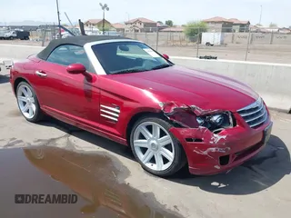 2005 Chrysler Crossfire Limited z VIN 1C3AN65L65X057205, wystawiony jako IAAI lot #41878855 z przebiegiem 209 199 mil mil oraz . Historia ofert i sprzedaży dostępna na DreamBid. Obrazek 1.