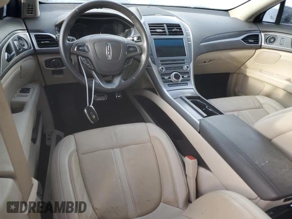 2019 Lincoln MKZ Reserve I with VIN 3LN6L5D94KR618525, listed as a Copart auction lot 75083254 with 28,698 mi miles and Salvage Title. Bid and sale history available at DreamBid. Image 8.