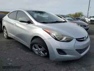 2013 Hyundai Elantra Limited with VIN 5NPDH4AE7DH421024, listed as a Copart auction lot 52199715 with 128,162 mi miles and Salvage Title. Bid and sale history available at carsss.com. Image 4.