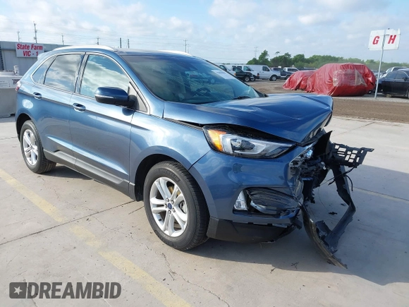 2019 Ford Edge SEL with VIN 2FMPK3J95KBC01252, listed as a IAAI auction lot 42004080 with 32,642 mi miles and . Bid and sale history available at DreamBid. Image 1.