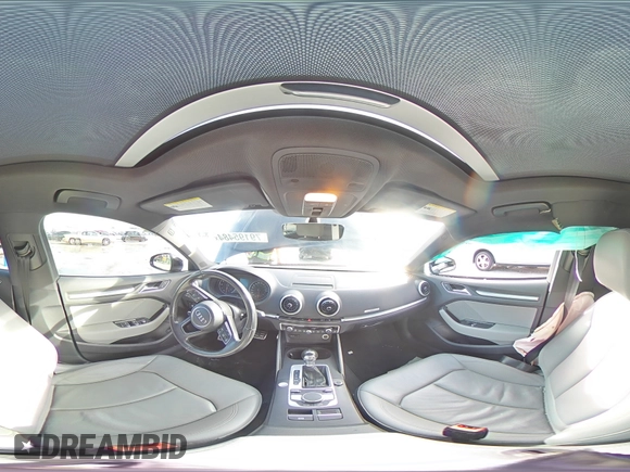 2017 Audi A3 Sedan Premium Plus with VIN WAUGUGFF1H1043157, listed as a Copart auction lot 79195484 with 64,068 mi miles and Salvage Title. Bid and sale history available at carsss.com. Image 12.