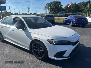 2022 Honda Civic Sedan Sport with VIN 2HGFE2F56NH574360, listed as a Copart auction lot 53744035 with 10,808 mi miles and Salvage Title. Bid and sale history available at carsss.com. Image 1.