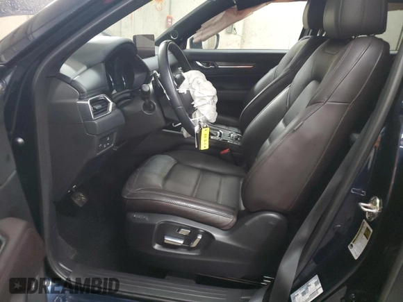 2023 Mazda CX-5 Signature with VIN JM3KFBXY9P0122887, listed as a Copart auction lot 88993465 with 12,116 mi miles and Salvage Title. Bid and sale history available at carsss.com. Image 7.