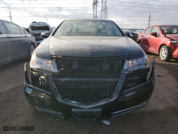 2009 Acura RL Tech Pkg with VIN JH4KB26659C000306, listed as a Copart auction lot 41802015 with 127,831 mi miles and Salvage Title. Bid and sale history available at carsss.com. Image 5.