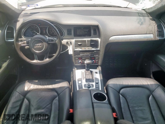 2015 Audi Q7 S line Prestige with VIN WA1DGAFE1FD032439, listed as a Copart auction lot 59705535 with 78,438 mi miles and Salvage title. Bid and sale history available at DreamBid. Image 8.