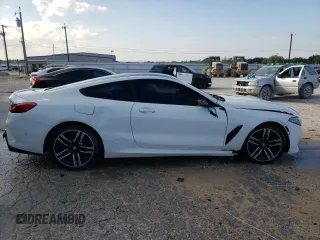 2019 BMW 8 Series M850i xDrive with VIN WBABC4C55KBJ35736, listed as a Copart auction lot 59875482 with 0 mi miles. Bid and sale history available at carsss.com. Image 9.