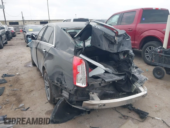 2019 Cadillac CTS V-Sport RWD with VIN 1G6AU5S86K0137118, listed as a IAAI auction lot 41797042 with 100,906 mi miles and . Bid and sale history available at DreamBid. Image 3.