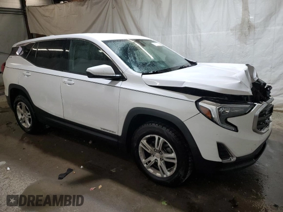 2018 GMC Terrain SLE z VIN 3GKALTEV5JL276569, wystawiony jako Copart lot #79777104 z przebiegiem 91 730 mil mil oraz Szkoda całkowita • Salvage title. Historia ofert i sprzedaży dostępna na DreamBid. Obrazek 4.