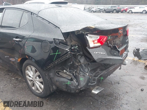 2015 Kia Optima EX with VIN 5XXGN4A73FG413993, listed as a IAAI auction lot 41536587 with 195,670 mi miles. Bid and sale history available at carsss.com. Image 6.