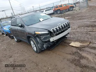 2018 Jeep Cherokee Latitude Plus z VIN 1C4PJMLX0JD549607, wystawiony jako IAAI lot #41185802 z przebiegiem 91 539 mil mil oraz . Historia ofert i sprzedaży dostępna na DreamBid. Obrazek 1.