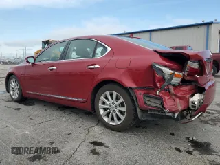 2011 Lexus LS 460 with VIN JTHCL5EF4B5009688, listed as a Copart auction lot 54052255 with 129,940 mi miles and Salvage title. Bid and sale history available at DreamBid. Image 2.