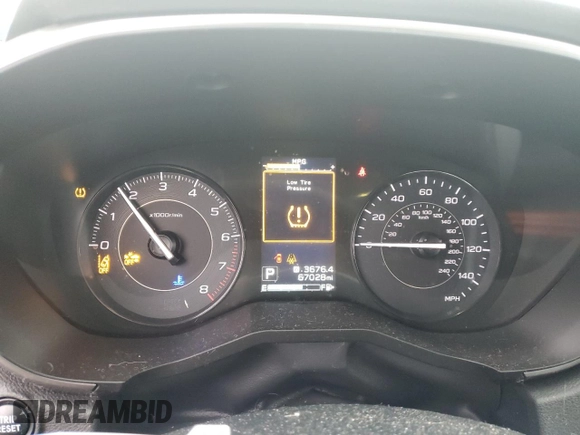 2020 Subaru Impreza Premium z VIN 4S3GKAV63L3608643, wystawiony jako Copart lot #47003095 z przebiegiem 67 028 mil mil oraz Szkoda całkowita • Salvage title. Historia ofert i sprzedaży dostępna na DreamBid. Obrazek 9.