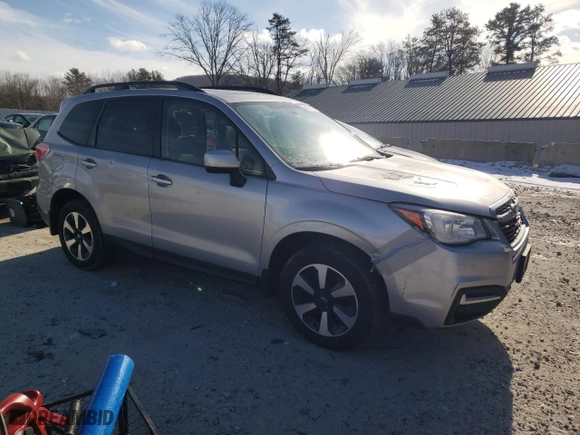 2018 Subaru Forester Premium with VIN JF2SJAGC5JH483131, listed as a Copart auction lot 88981395 with 58,350 mi miles and Salvage Title. Bid and sale history available at carsss.com. Image 4.