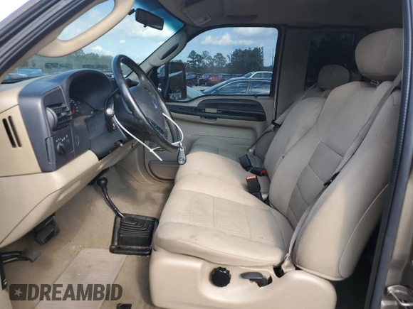 2006 Ford Super Duty F-250 XL with VIN 1FTSX21536ED26154, listed as a Copart auction lot 73336954 with 140,752 mi miles and Salvage Title. Bid and sale history available at carsss.com. Image 7.