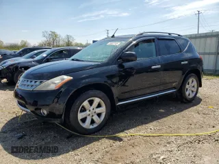 2006 Nissan Murano SL z VIN JN8AZ08W06W529025, wystawiony jako Copart lot #55822745 z przebiegiem 169 664 mil mil oraz Szkoda całkowita • Salvage title. Historia ofert i sprzedaży dostępna na DreamBid. Obrazek 1.
