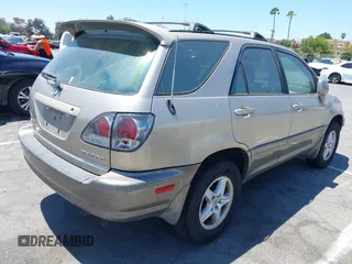 2001 Lexus RX 300 with VIN JTJGF10U210091521, listed as a IAAI auction lot 42761347 with 212,496 mi miles and . Bid and sale history available at DreamBid. Image 4.
