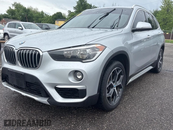 2018 BMW X1 sDrive28i with VIN WBXHU7C38J5L08773, listed as a Copart auction lot 55470955 with 149,885 mi miles and Clean Title. Bid and sale history available at DreamBid. Image 2.