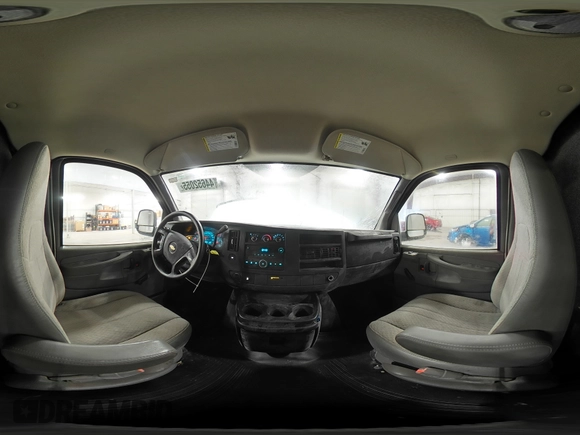 2013 Chevrolet Express Cargo Van with VIN 1GCSGAFX6D1173794, listed as a Copart auction lot 44652055 with 113,044 mi miles and Salvage Title. Bid and sale history available at carsss.com. Image 14.
