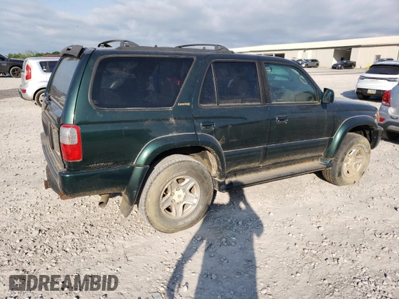 1999 Toyota 4Runner Limited z VIN JT3HN87R4X9023640, wystawiony jako Copart lot #54626825 z przebiegiem 319 778 mil mil oraz Czysty tytuł • Clean title. Historia ofert i sprzedaży dostępna na DreamBid. Obrazek 3.