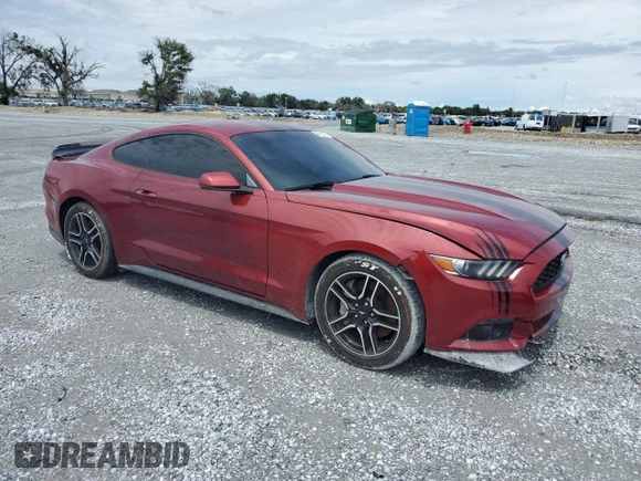 2015 Ford Mustang EcoBoost z VIN 1FA6P8TH4F5317108, wystawiony jako Copart lot #56653335 z przebiegiem 99 321 mil mil oraz Czysty tytuł • Clean title. Historia ofert i sprzedaży dostępna na DreamBid. Obrazek 4.