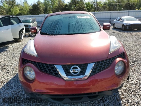 2016 Nissan Juke S z VIN JN8AF5MR2GT607653, wystawiony jako Copart lot #52260435 z przebiegiem 61 668 mil mil oraz Szkoda całkowita • Salvage title. Historia ofert i sprzedaży dostępna na DreamBid. Obrazek 5.