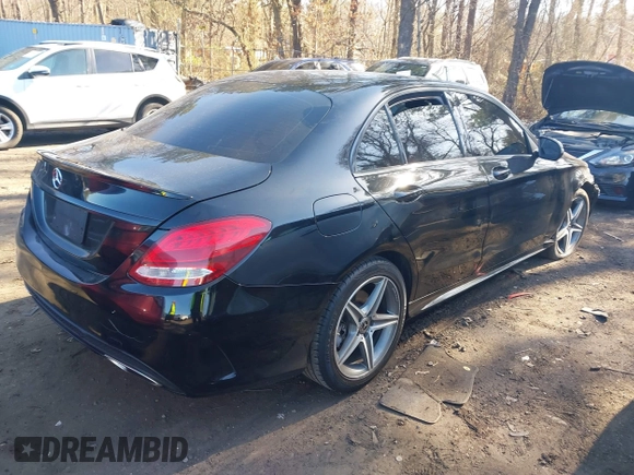 2018 Mercedes-Benz C 300 with VIN 55SWF4KB6JU235244, listed as a IAAI auction lot 41974700 with 76,134 mi miles and . Bid and sale history available at DreamBid. Image 4.