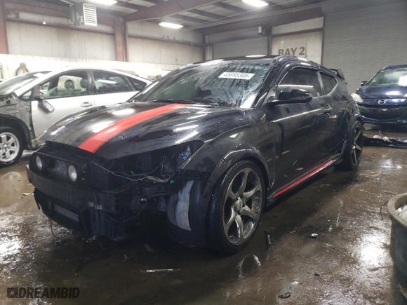 2019 Hyundai Veloster N with VIN KMHT36AHXKU001840, listed as a Copart auction lot 45695305 with 65,104 mi miles and Salvage Title. Bid and sale history available at carsss.com. Image 1.