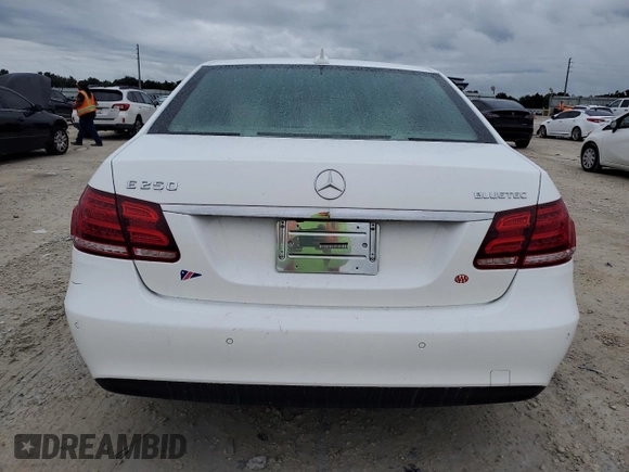 2014 Mercedes-Benz E-Class E 250 BlueTEC Luxury with VIN WDDHF0EB5EA906325, listed as a Copart auction lot 74458984 with Not Provided miles and Salvage Title. Bid and sale history available at carsss.com. Image 6.