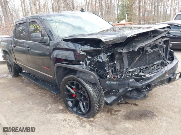 2015 GMC Sierra 1500 Denali with VIN 3GTU2WEC8FG297024, listed as a IAAI auction lot 41653424 with 195,080 mi miles. Bid and sale history available at carsss.com. Image 1.