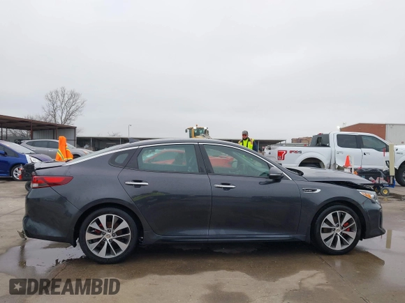 2016 Kia Optima SX Turbo with VIN 5XXGW4L22GG089399, listed as a IAAI auction lot 41498110 with 79,033 mi miles and . Bid and sale history available at DreamBid. Image 13.