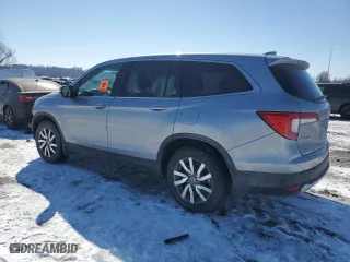 2019 Honda Pilot EX-L with VIN 5FNYF6H53KB007128, listed as a Copart auction lot 45900435 with 119,717 mi miles and Salvage Title. Bid and sale history available at carsss.com. Image 2.