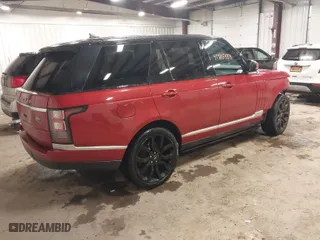 2015 Land Rover Range Rover Supercharged with VIN SALGS2TF4FA235162, listed as a IAAI auction lot 41485554 with NaN miles. Bid and sale history available at carsss.com. Image 4.