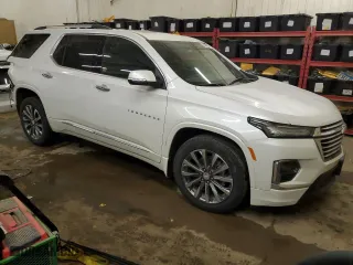 2022 Chevrolet Traverse Premier with VIN 1GNEVKKW8NJ165985, listed as a Copart auction lot 38068244 with 11,007 mi miles. Bid and sale history available at carsss.com. Image 4.