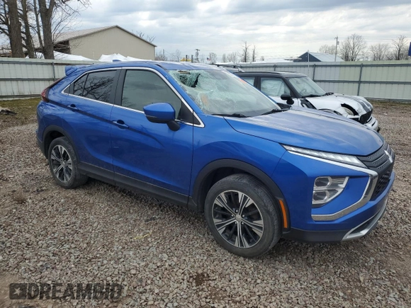 2022 Mitsubishi Eclipse Cross SE z VIN JA4ATWAA6NZ034379, wystawiony jako Copart lot #53788125 z przebiegiem 97 576 mil mil oraz Szkoda całkowita • Salvage title. Historia ofert i sprzedaży dostępna na DreamBid. Obrazek 4.