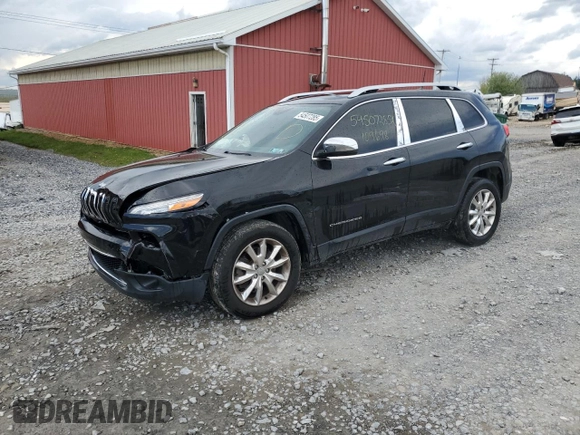 2017 Jeep Cherokee Limited с VIN 1C4PJMDB4HW512268, выставлен на аукционе Copart как лот 54507285 с пробегом 109 698 миль миль и Списание • Salvage title. История ставок и продаж доступна на DreamBid. Изображение 1.