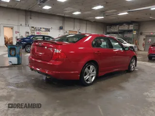 2011 Ford Fusion SPORT with VIN 3FAHP0KC9BR254465, listed as a IAAI auction lot 41837409 with 154,945 mi miles. Bid and sale history available at carsss.com. Image 4.