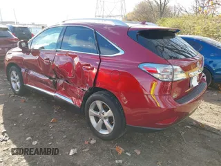 2012 Lexus RX 350 with VIN 2T2BK1BA6CC131552, listed as a IAAI auction lot 40804910 with 156,122 mi miles and . Bid and sale history available at DreamBid. Image 3.