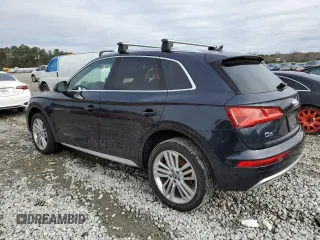 2018 Audi Q5 Premium Plus with VIN WA1BNAFY1J2015796, listed as a Copart auction lot 71824012 with 47,800 mi miles. Bid and sale history available at carsss.com. Image 2.