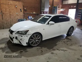 2015 Lexus GS 350 with VIN JTHBE1BL8FA006721, listed as a Copart auction lot 74833904 with 96,394 mi miles and Salvage Title. Bid and sale history available at carsss.com. Image 1.