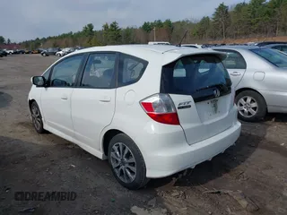 2013 Honda Fit Sport with VIN JHMGE8H5XDC004168, listed as a IAAI auction lot 42041306 with 107,459 mi miles. Bid and sale history available at carsss.com. Image 3.