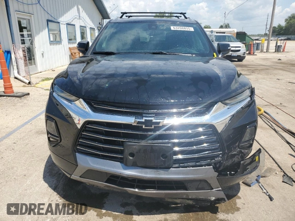 2020 Chevrolet Blazer Premier z VIN 3GNKBFRS9LS728480, wystawiony jako Copart lot #63208855 z przebiegiem 80 622 mil mil oraz Szkoda całkowita • Salvage title. Historia ofert i sprzedaży dostępna na DreamBid. Obrazek 5.