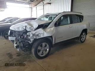 2016 Jeep Compass Sport with VIN 1C4NJCBA7GD568386, listed as a Copart auction lot 50660985 with 143,434 mi miles and Salvage Title. Bid and sale history available at carsss.com. Image 1.