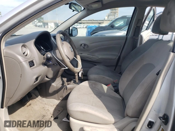 2012 Nissan Versa SV with VIN 3N1CN7AP7CL825501, listed as a Copart auction lot 63093735 with 129,227 mi miles and Salvage title. Bid and sale history available at DreamBid. Image 7.