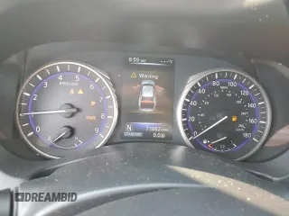 2015 Infiniti Q50 Premium with VIN JN1BV7AR6FM396021, listed as a Copart auction lot 63149485 with 71,862 mi miles and Salvage title. Bid and sale history available at DreamBid. Image 9.