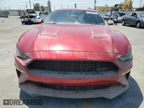2022 Ford Mustang GT with VIN 1FA6P8CF1N5109250, listed as a Copart auction lot 61502765 with 35,956 mi miles and Salvage title. Bid and sale history available at DreamBid. Image 5.
