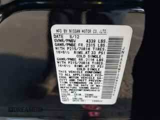 2013 Nissan Rogue S with VIN JN8AS5MT3DW506414, listed as a IAAI auction lot 42136028 with 38,851 mi miles. Bid and sale history available at carsss.com. Image 9.