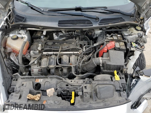 2016 Ford Fiesta SE z VIN 3FADP4BJXGM149197, wystawiony jako Copart lot #57100405 z przebiegiem 106 429 mil mil oraz Nie do naprawy • Non repairable. Historia ofert i sprzedaży dostępna na DreamBid. Obrazek 11.